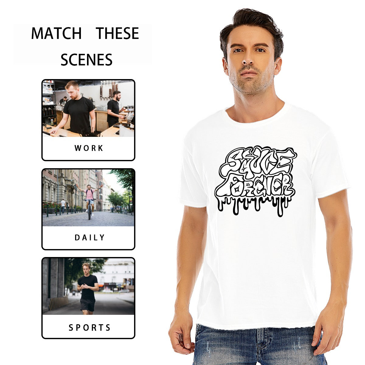 White ‘Thank God’ T-shirts (Unisex)
