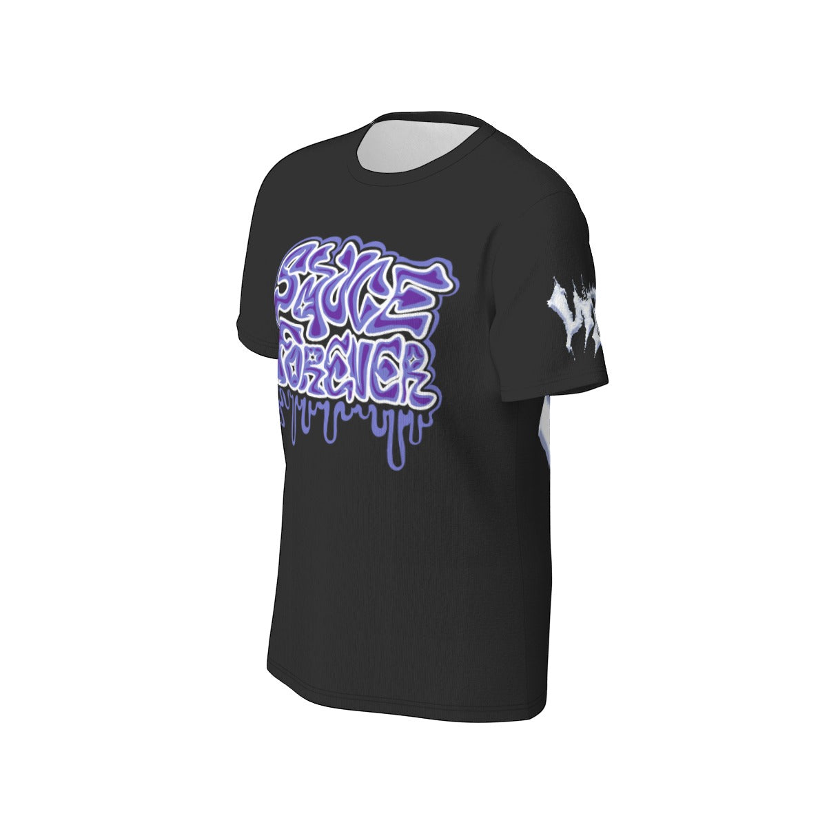 Black Sauce Forever T-Shirt (All-Over Print Men's O-Neck T-Shirt | 190GSM Cotton)