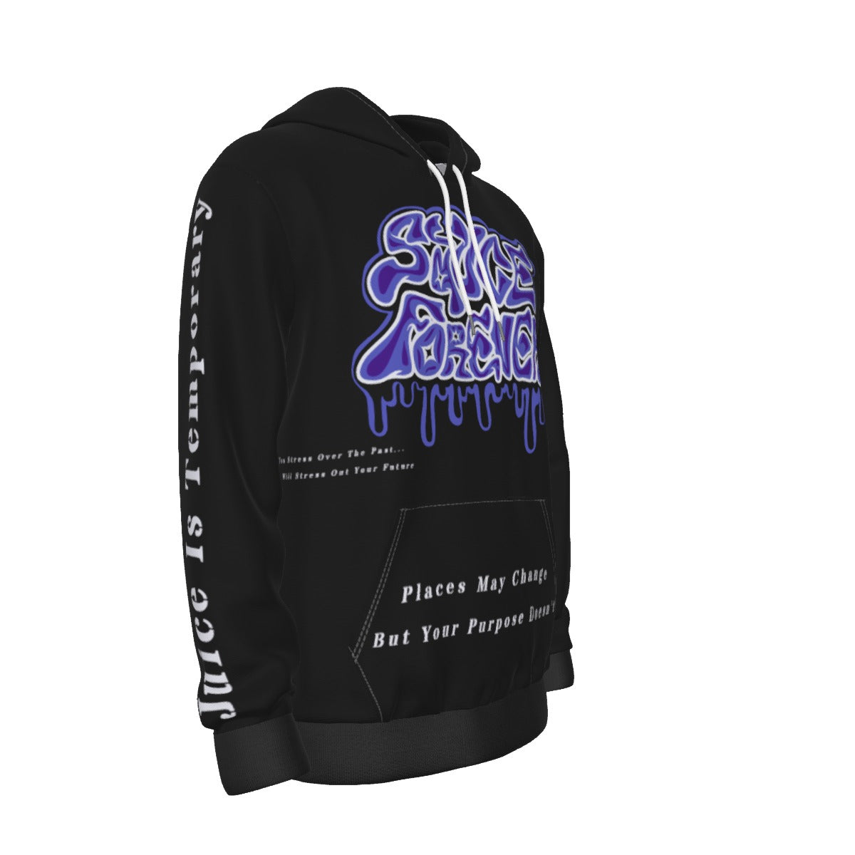 Black Sauce Forever Hoodie (Men's Thicken Pullover Hoodie)