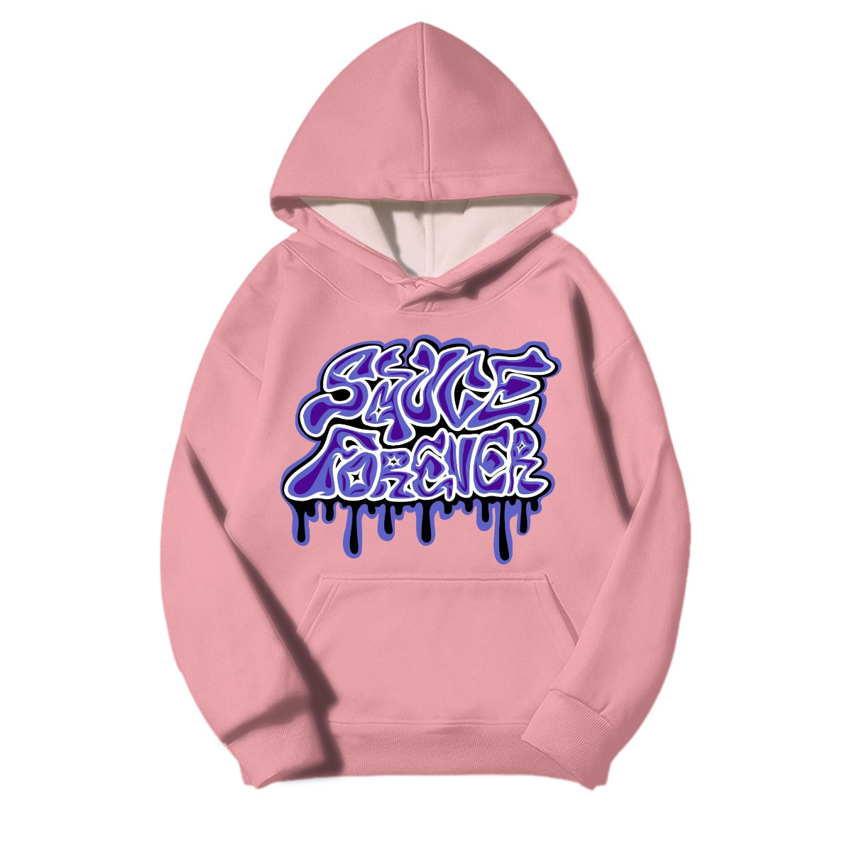 Sauce Forever Men's Fleece-lined Hooded Sweatshirt (RUNS SMALL)
