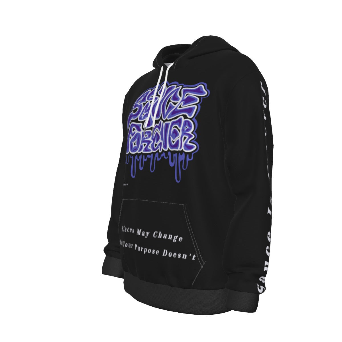 Black Sauce Forever Hoodie (Men's Thicken Pullover Hoodie)