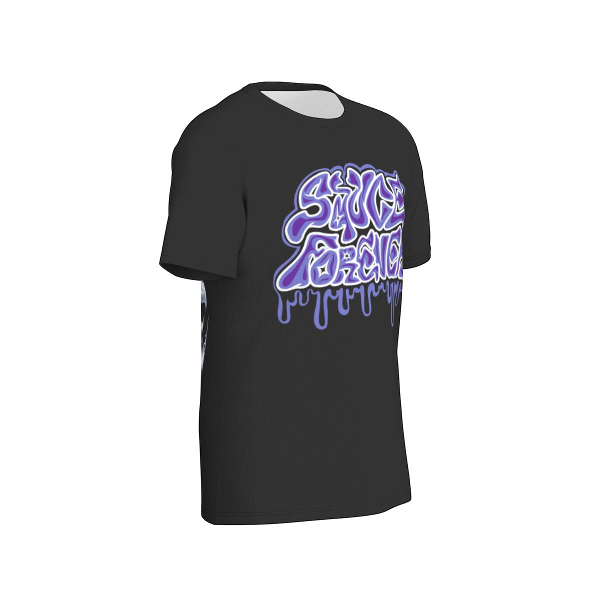 Black Sauce Forever T-Shirt (All-Over Print Men's O-Neck T-Shirt | 190GSM Cotton)