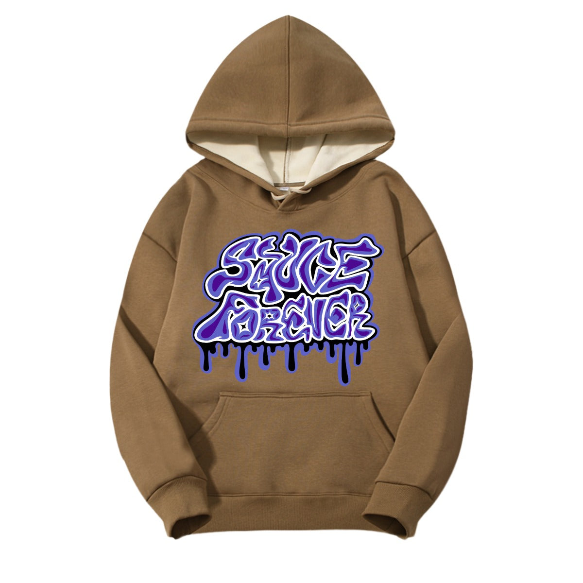 Sauce Forever Men's Fleece-lined Hooded Sweatshirt (RUNS SMALL)