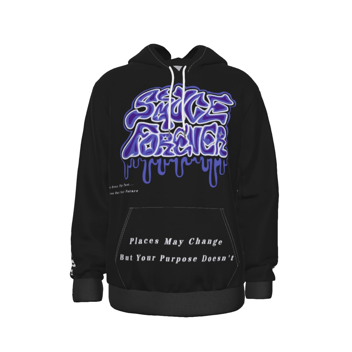 Black Sauce Forever Hoodie (Men's Thicken Pullover Hoodie)