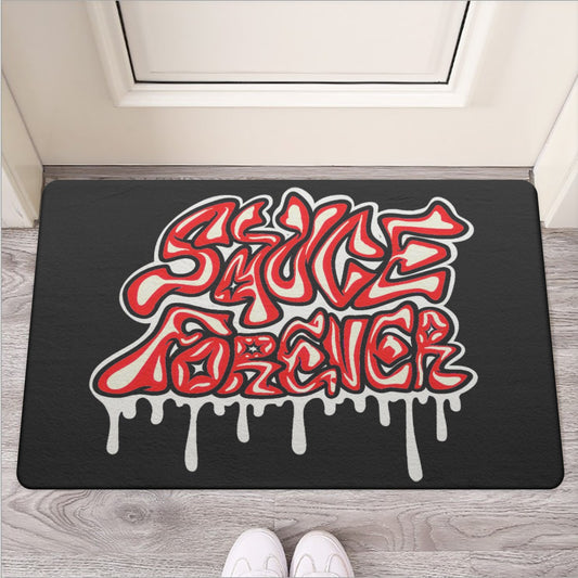 Sauce Forever (Red) Door Mat