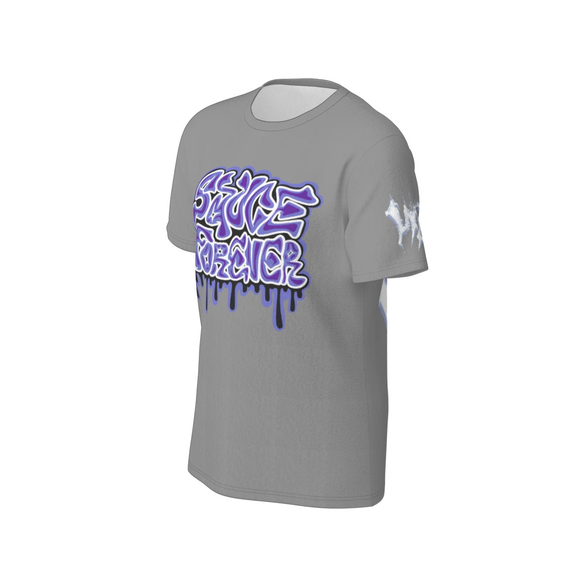 Gray Sauce Forever T-Shirt (All-Over Print Men's O-Neck T-Shirt | 190GSM Cotton)