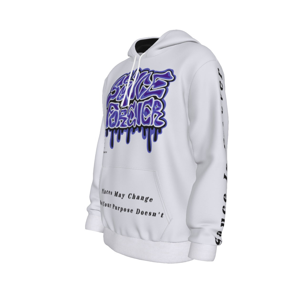 White Sauce Forever Hoodie (Men's Thicken Pullover Hoodie)