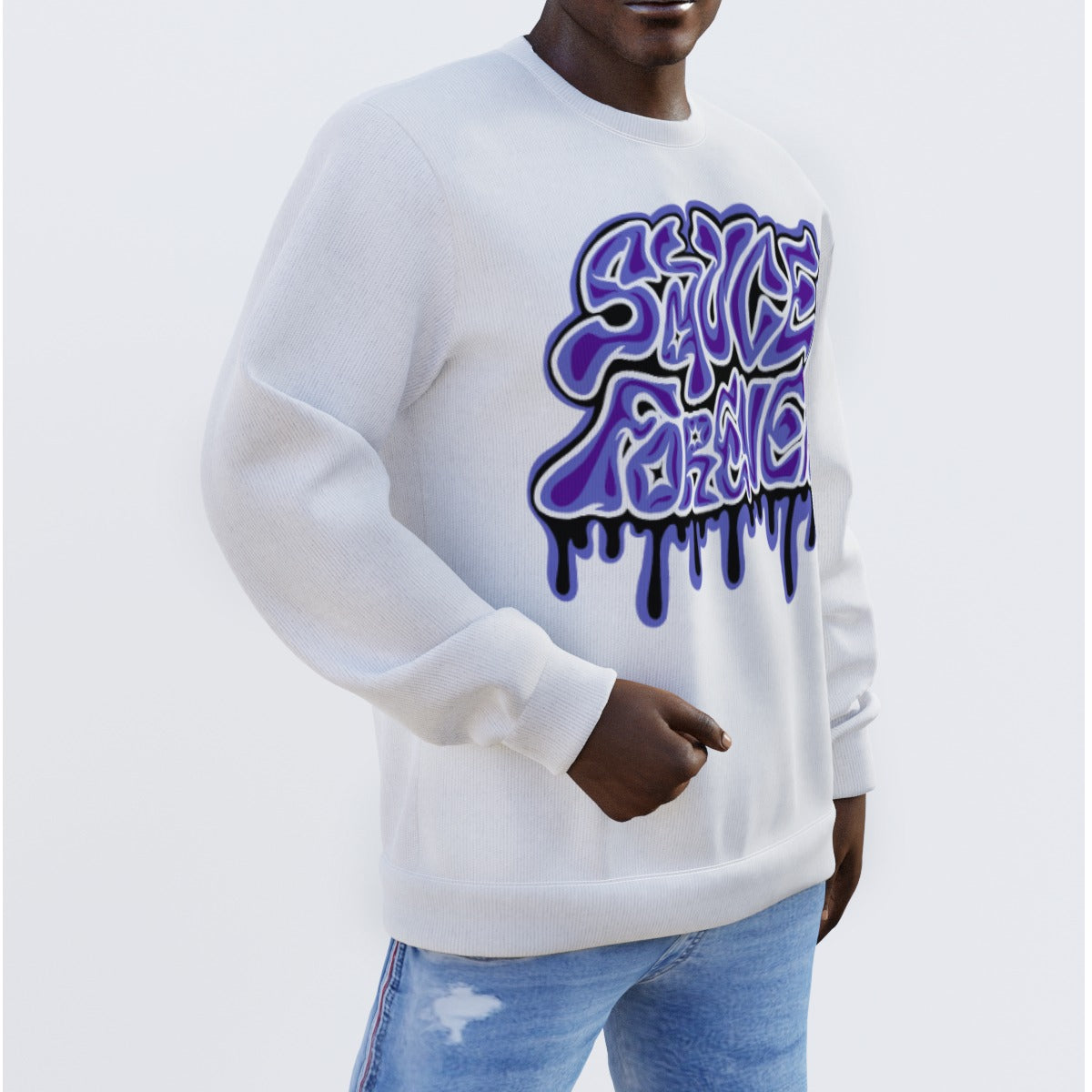 White Men's Sweater