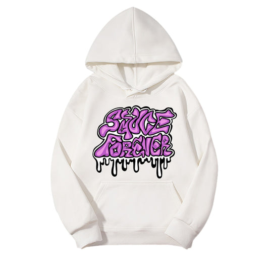 OG Logo Sauce Forever Men's Fleece-lined Hooded Sweatshirt (RUNS SMALL)