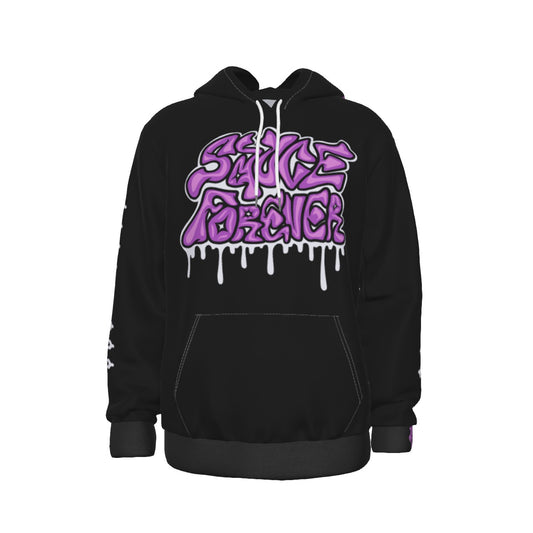 Og Black Sauce Forever Hoodie "Get Right Before You Get Left" (Men's Thicken Pullover Hoodie)