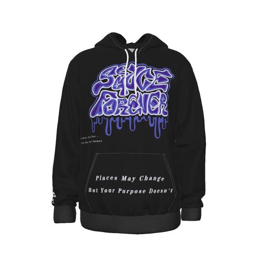 Black Sauce Forever Hoodie (Men's Thicken Pullover Hoodie)