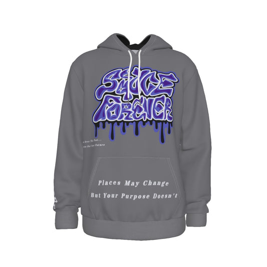 Gray Sauce Forever Hoodie (Men's Thicken Pullover Hoodie)